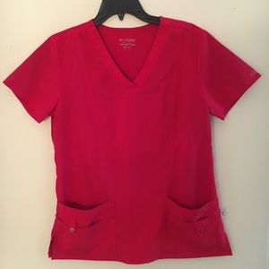 Red Med Couture Activate Scrubs
